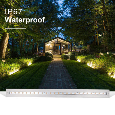 ไฟสตาร์เส้น IP68 ภายนอก กันน้ํา สแตนเลส DMX512 RGB+3000k ไฟใต้น้ํา