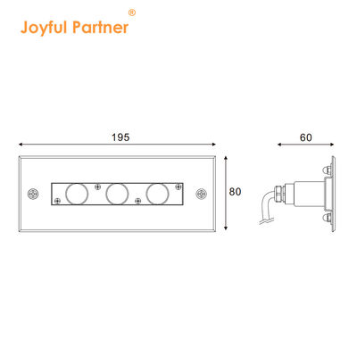 ไฟใต้น้ําแบบเส้นตรงที่ซับซ้อน สแตนเลส 316L ไฟสระว่ายน้ํา LED