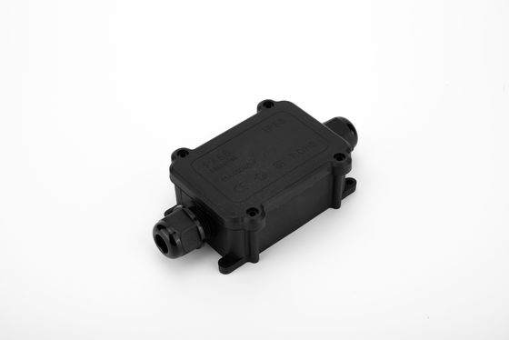 สีดํา IP68 เครื่องเชื่อมเร็ว 24A 450VAC ช่องแยกกันน้ํา 2 ปิน