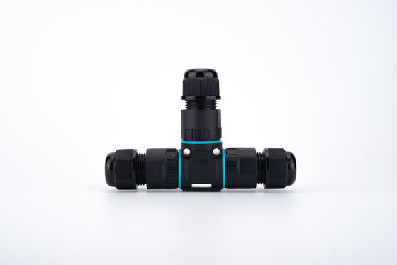 รวดเร็วติดตั้ง IP68 กันน้ํา พลาสติก 2/3 ปิน หญิงวงกลม Connector เครื่องแปลงไฟฟ้า