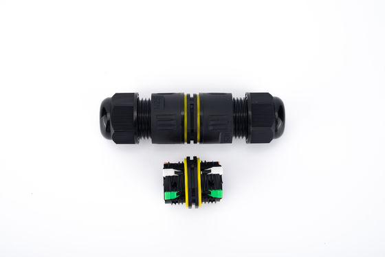 เครื่องเชื่อมเร็วกันฝุ่น IP68 กันน้ํารุ่นใหม่ สําหรับสายไฟ 2Way 3-Core Outdoor Electrical Junction Box