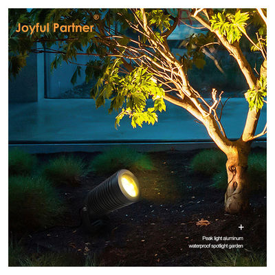 14W LED IP65 แสงส่องภูมิทัศน์ แสงสนามปลูกหญ้า แสงสปายสวนปรับได้