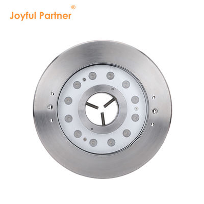 แสงน้ําใต้น้ํา LED ไฟน้ํา IP68 12W 24W 36W สีขาวอบอุ่น RGB RGBW4in1 สแตนเลส 316L DC 24V