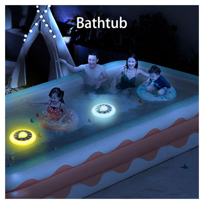RGB บรรยากาศ สวนลม ลานหญ้ากลางแจ้ง LED แสงอาทิตย์ ลอยสระว่ายน้ํา