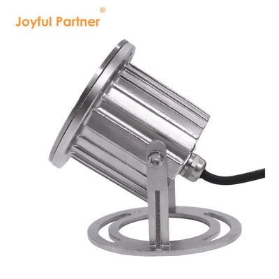 ไฟ LED ภายใต้น้ํา IP68 เหล็กไร้ขัด 316 3x2W สําหรับสระที่มีฐานติดตั้ง