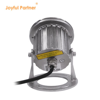 ไฟ LED ภายใต้น้ํา IP68 เหล็กไร้ขัด 316 3x2W สําหรับสระที่มีฐานติดตั้ง