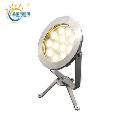 CE ROHS การรับรอง DC 24V IP68 จําหน่ายโรงงาน 12X1W LED สีเดียว ลงน้ําไฟสระความดันต่ํา