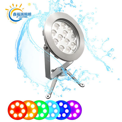 OEM CE ROHS การรับรอง สแตนเลส316 IP68 กันน้ํา 12x2W LED RGB ไฟสระ