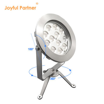 2024 ใหม่ที่สุด 12x4W RGBW 3in1 48W DMX การควบคุม สแตนเลส IP68 12V ไฟ LED ลงน้ํา