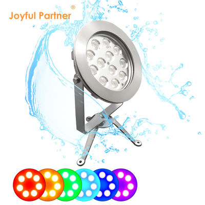 2024 ใหม่ที่สุด 12x4W RGBW 3in1 48W DMX การควบคุม สแตนเลส IP68 12V ไฟ LED ลงน้ํา
