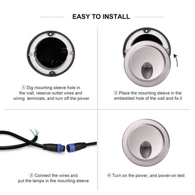 ผิวผนังติดตั้งปริมาณไฟฟ้าคงที่ Outdoor Wall Pack Light OEM ODM