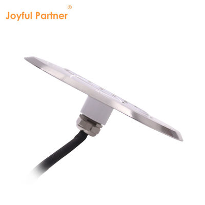 ไฟสระว่ายน้ํา LED IP68 สีขาว / สีขาวอบอุ่น 316 หลังสแตนเลส 6W SMD 2835 63Pcs