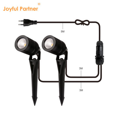 100-240VAC 10W กันน้ํา IP65 LED สป๊อตแสงกลางแจ้งสําหรับสวนตกแต่งต้นไม้