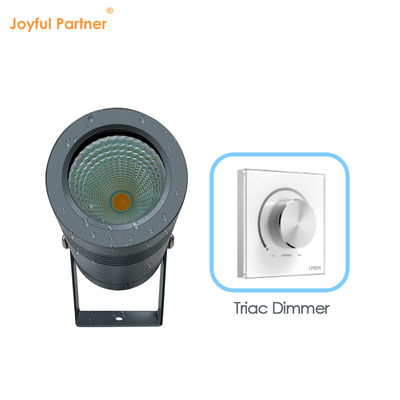 ความสว่างสูง 1000LM 3500K สีขาวอบอุ่น 10W LED IP65 กันน้ํา ไฟสโปตแสงกลางแจ้งสําหรับต้นสวน