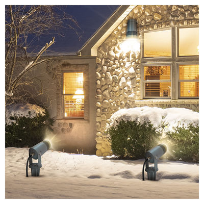 ความสว่างสูง 1000LM 3500K สีขาวอบอุ่น 10W LED IP65 กันน้ํา ไฟสโปตแสงกลางแจ้งสําหรับต้นสวน