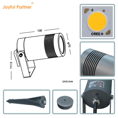 ไฟสว่างภายนอกสีขาวเย็น