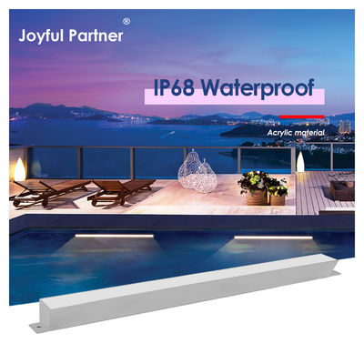 10W สาย Bar Light ปรับความมืดภายนอก IP68 กันน้ํา SMD RGBW 4in1 LED สวยมากกับการรับประกัน 2 ปี