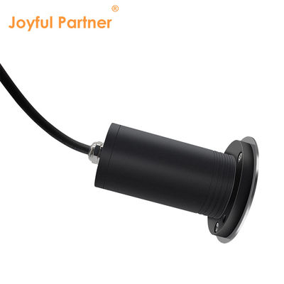 COB LED แสงในพื้นดิน 6W IP67 กันฝุ่น อลูมิเนียมร่างกายซึม DIA85MM สําหรับลานกลางแจ้ง