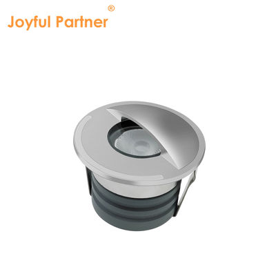 ไฟใต้ดิน LED 1W 2W DC12 / 24V IP67 อลูมิเนียมเรือนกันสแตนเลส