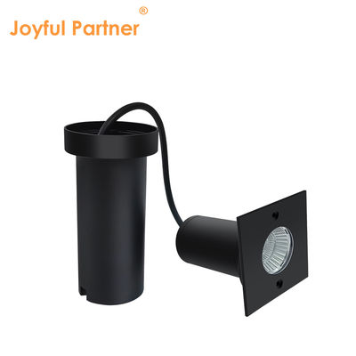 DC AC COB LED อลูมิเนียมทรงสี่เหลี่ยม 304ss หน้าปก LED แผ่นดินแสงสําหรับสวน