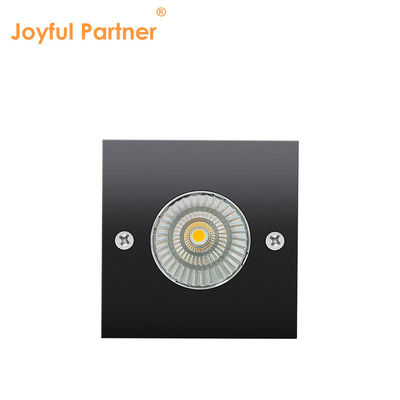 DC AC COB LED อลูมิเนียมทรงสี่เหลี่ยม 304ss หน้าปก LED แผ่นดินแสงสําหรับสวน