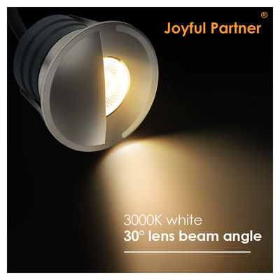 มุมรังสี 60 องศา 1 * 2W LED อลูมิเนียมบริสุทธิ์ 6063 ไฟระเบียงภายนอก