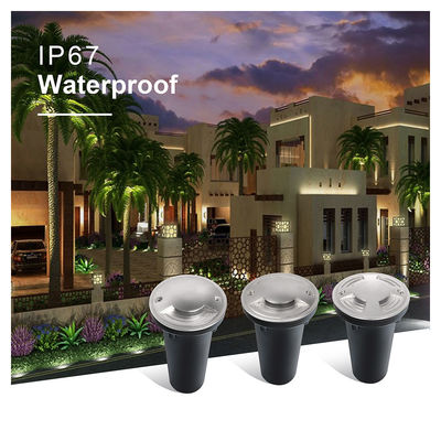 สองทาง LED IP67 กันน้ําและกันฝุ่น Ik08 LED สแตนเลส แสงใต้ดิน