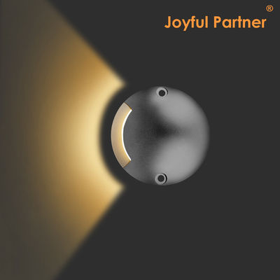 ด้านออกอากาศในพื้นแสงกลมความดันต่ํา DC 24V 3000K IP67 ตู้อลูมิเนียมสีขาวเย็น