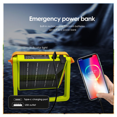 โปรเทรนเทอร์ LED แสงแสงดวงอาทิตย์ SMD LED IP65 กันน้ํา ด้วยรีโมทคอนโทรล แบตเตอรี่ที่สามารถชาร์จใหม่ได้