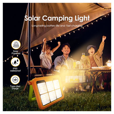 โปรเทรนเทอร์ LED แสงแสงดวงอาทิตย์ SMD LED IP65 กันน้ํา ด้วยรีโมทคอนโทรล แบตเตอรี่ที่สามารถชาร์จใหม่ได้