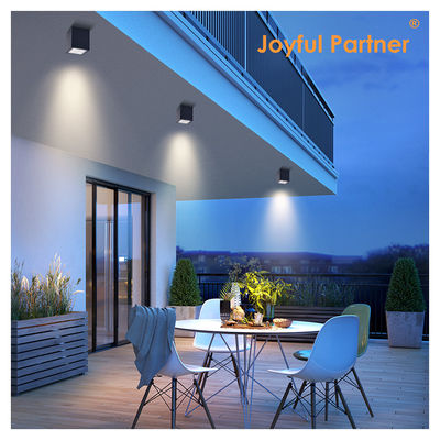แสง LED เครื่องล้างผนัง แสงสว่างที่ซับซ้อน แสงสว่างภายนอก IP65 กันน้ํา 8W LED 12V 24V 220V ด้านบนติดตั้งเพื่อตกแต่ง
