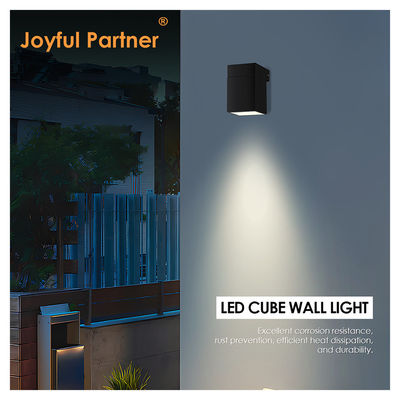 ด้านนอก ด้านใน Led Wall Light ตาราง 8W DC 24v สีขาวอบอุ่น SMD LED Casting Aluminum Housing มูลติฟункชั่นมุมขั้ว