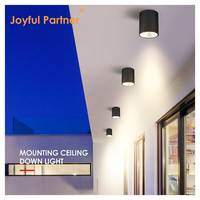 CE IP65 แสงเพดาน ด้านบนติดตั้งลงแสงกันน้ํา แสงจุด Cree Cob LED With Round Design