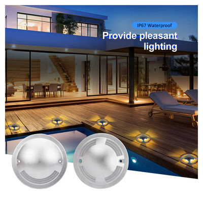 ขายร้อนพิเศษ IP67 กันน้ํา Ultra-thin ขนาดเล็ก ด้านที่ระบายแสงพื้น Anti Glare Underground LED Light