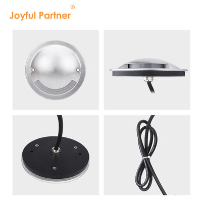 IP67 หลอดไฟฟ้าที่ฝังในพื้นดินที่บางมาก 12V 24V หลอดไฟฟ้าที่กันน้ํา