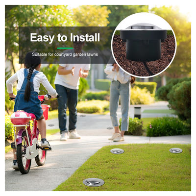 IP67 หลอดไฟฟ้าที่ฝังในพื้นดินที่บางมาก 12V 24V หลอดไฟฟ้าที่กันน้ํา