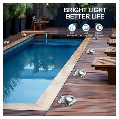 Joyful กันน้ํา LED ลงในพื้นแสง อลูมิเนียมบริสุทธิ์ 6063 หลังคา หนึ่ง สอง สี่ ทางด้านออก