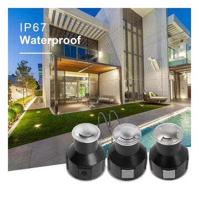 SS316 กันน้ํา หนึ่ง สอง สี่ ด้านมอง 3W LED สีเดียว ภูมิทัศน์ แสงในพื้นดิน ด้วยการรับรอง CE ROHS