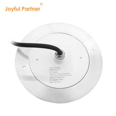 DC12V ความดันคงที่ 10W ภายใต้น้ํา LED สระว่ายน้ําแสง 160 * 7.5 มม.