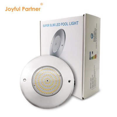 IP68 กันน้ําแบบปิดเต็ม สีเดียว 160 * 7.5 มม Ultra Slim สระว่ายน้ําไฟ LED ลงน้ํา ด้วยการรับรอง CE