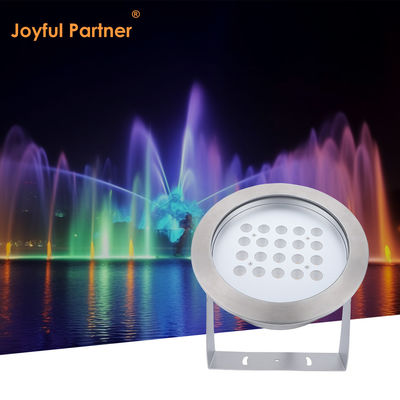 หลอดปานผืนน้ําภายนอก IP68 Dmx Led หลอดปานผืนดินขนาดใหญ่ 20W 40W 60W 80W RGB 3in1
