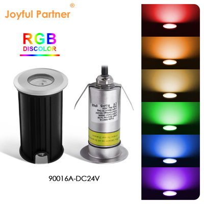 สระว่ายน้ํา แสงใต้น้ํา ประเภท 1W 2W DIA 42mm สําหรับตกแต่งสระว่ายน้ํา