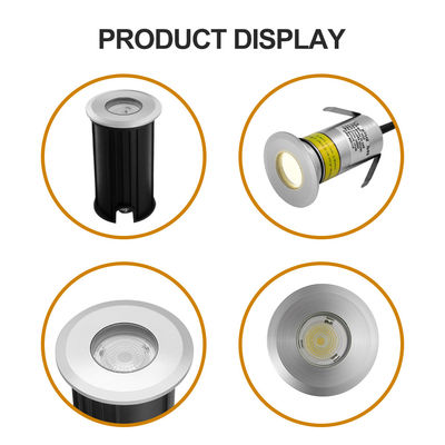 สระว่ายน้ํา แสงใต้น้ํา ประเภท 1W 2W DIA 42mm สําหรับตกแต่งสระว่ายน้ํา