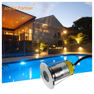 มินิ LED สระว่ายน้ํา ล่างน้ํา แสงสปา ใบไฟสแตนเลส 12V / 24V DC