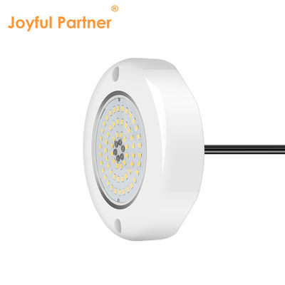 แสงสระว่ายน้ําติดผนัง Par56 ด้วยวัสดุ ABS PC Dia 110mm 6W 10W IP68 กันน้ํา AC12v ภายใน Contant ไดรฟอร์ปัจจุบัน