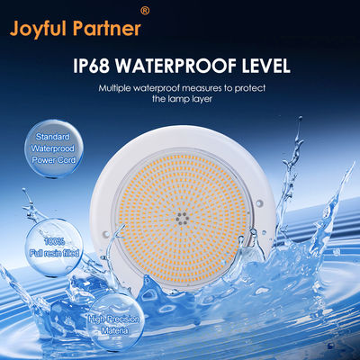 สระว่ายน้ํา แสงในพื้นดิน ติดผนัง RGB และ Dmx การควบคุม 6W LED SMD2835 252pcs วัสดุ ABS