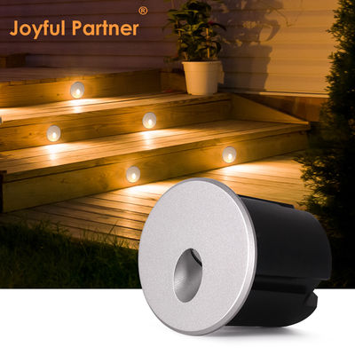 2W LED ลงแสง DC24V ไฟบันได ผิวขาวอบอุ่น IP65 กันน้ํา ผนัง ไฟบันได