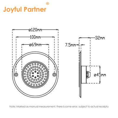 316 สแตนเลส ไฟสระน้ําดําน้ํา IP68 ว่ายน้ํา SMD LED ขับปัจจุบันคงที่ ด้วยคุณภาพรับประกัน