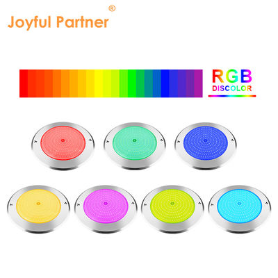 SUS316 หลังคาติดตั้ง IP68 DC12V 3000K ภายใต้น้ํา LED สปา สระแสง