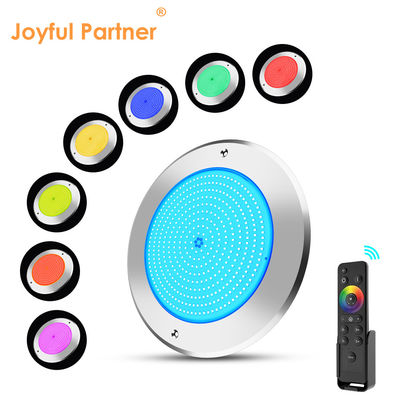 แสงสระว่ายน้ําใต้น้ํา LED 316 เหล็กไม่ржаาว 25W Smd2835 ธ อร์ซิน เติม 3000K RGB สระว่ายน้ํา แสงสระว่ายน้ํา SMD 2835 AC 12v IP68 กันน้ําเต็ม